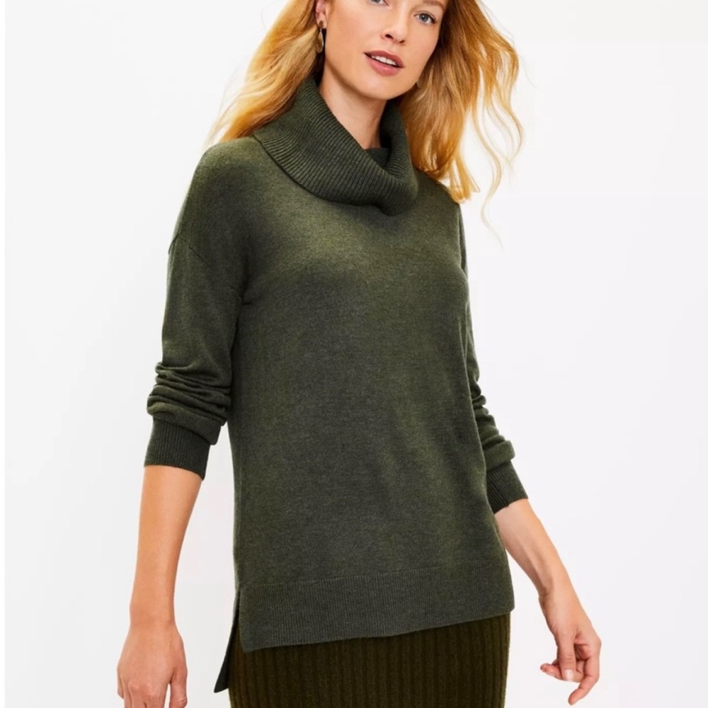 Loft Cowl Tunic Sweater